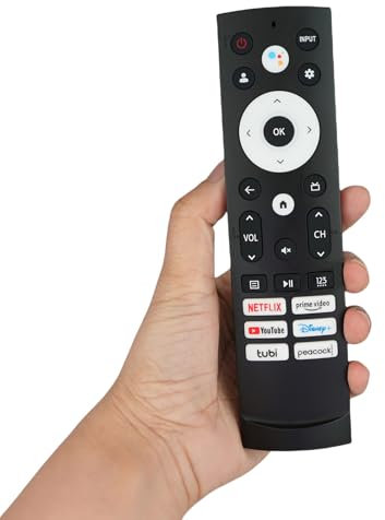 IR Replacement Remote Control ERF3M90H Compatible for Hisense LED 4K Smart TV 43A6H 43A65H 43A68H 50A6H 50A65H 50A68H 55A6H 55A65H 55A68H 65A6H 65A65H 65A68H 75A6H 75A65H 75A68H 50U6H 55U6H 65U6H