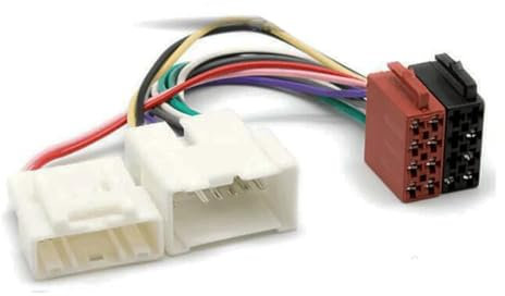 ZVPQU Faisceau d'autoradio ISO for Opel, Movano B, Vivaro A, Fiat, Talento, Renault, Trafic 3 câble Adaptateur Radio