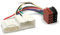 ZVPQU Faisceau d'autoradio ISO for Opel, Movano B, Vivaro A, Fiat, Talento, Renault, Trafic 3 câble Adaptateur Radio