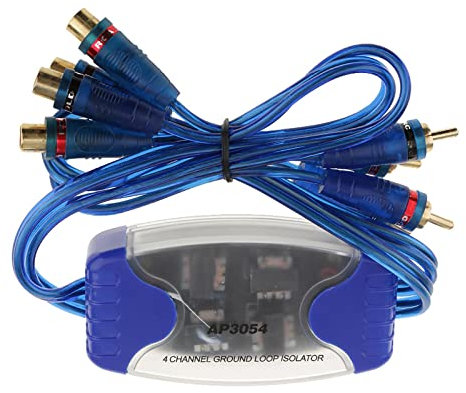 Filtro audio stereo per isolamento acustico ad anello di terra, 4 canali, AP3054