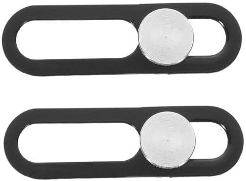 QUMIIRITY 2 Pièces Couvre-Objectif Webcam Caméra Cache Appareil Photo pour téléphone Portable Housses d'appareil Photo pour téléphone Portable Alliage d'aluminium
