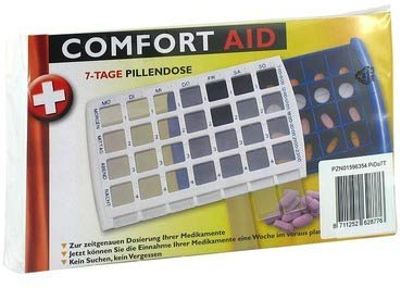 PILLENDOSE 7 Tage+4 Fächer je Tag Kunststof 1 St