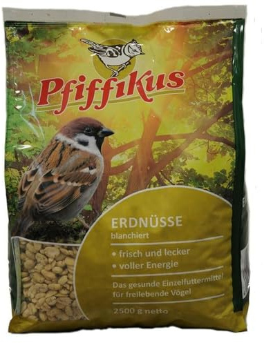 Erdnüsse Pfiffikus- Erdnüsse blanchiert 2,5 kg