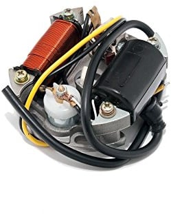 Lichtmaschine / Zündung 6V 15W für Maxi Mofa