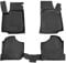 OMAC Gummimatten Fußmatten kompatibel mit VW Golf 1997-2006 TPE Automatten Schwarz 4X
