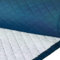 Steppstoff Raute ab 1m x 158cm PU-beschichtet 23 Farben Meterware Steppfutter Oxford 600D Futterstoff, Farbe:dunkelblau