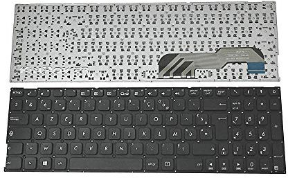 Clavier AZERTY Français Compatible avec ASUS X Series X541 X541N X541N X541NC X541S X541SA X541SC Noir