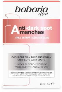 Babaria Anti-Pigment Serum Gesicht | Glykolsäure Peeling | 30ml | Anti-Pigment Serum mit Glykolsäure, sanftes Peeling gegen Flecken