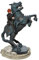 HARRY POTTER Figurine Ron sur Pion D'Échec Unisexe Figurine de Collection Standard, Résine,
