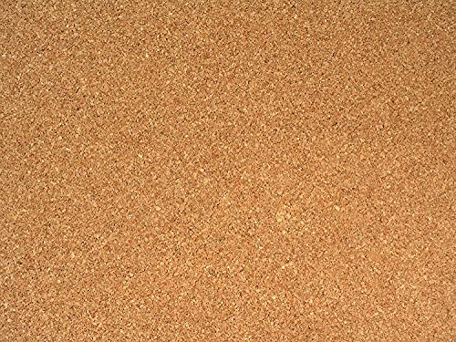 Lámina de corcho 40x30cm Grosor de 4 mm.
