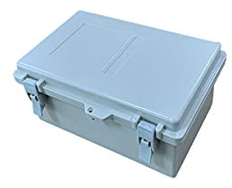 IP65 ABS Waterproof Junction Box, 290x190x140mm Waterproof Dustproof Outdoor Project Box Cable Connection Protective Enclosure, White, 1 Pcs