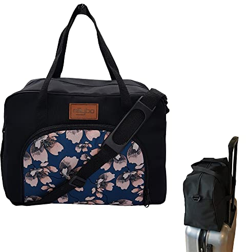 millybo Reisetasche 40x30x20 cm Bordgepäck Handgepäck Flugtasche Tasche Innovative Muster (701.008 -Queen-S)