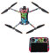 Drohnen Aufkleber Set Decal Skin für dji mini 3,Abziehbild Schutzhülle Aufkleber Kit für Drohne & Fernbedienung, Schutzzubehör Aufkleber (1)