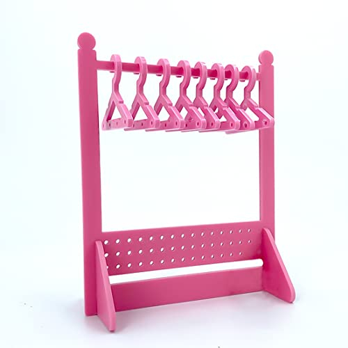 XPEX 1 Set Acryl Ohrringständer Ohrring Organizer Ohrsteckerhalter Einschließlich 8 niedlicher Ohrringhalter Kleiderbügel Ständer Ohrring Aufhänger Für Ohrstecker (B)