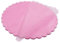 Decoraparty Voiles Tulle Organza Ronds Forme de Fleur pour Dragées, Bonbons, Bricolage, Cadeaux, Bijoux, Faveurs de Mariage, Baptême, Anniversaire, Fête prénatale, Naissance – 50 PCs Rose Ø 24,5 cm