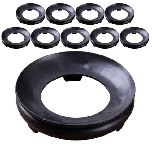 COHEALI 10 Pezzi Base Wewan Porta Sfere in Legno Supporto a Sfera Supporto Per Base a Sfera Supporti Per Uova in Legno Porta Sfera Di Quarzo Espositore a Sfera Cristallo Portauova