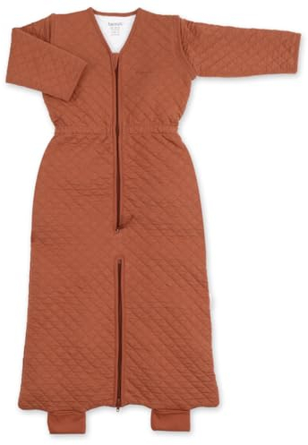 BEMINI - Magic Bag - Gigoteuse 24-36m - Jambes séparables - Manches Amovibles - Pady Quilted + Jersey Tog 1.5 - Brique