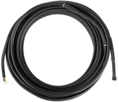 Frostschutz eisfrei schneefrei Heizkabel Heizband 20 W/m 7,5-190 m frostfrei für Dachrinne Wasser Regen Rohr Photovoltaik Tränke Wasserbehälter, Länge:50.00m