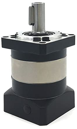 Schnecke mechanisch NEMA 23 Planetary Getriebe, Motorreduzierer for 6,35/8mm Eingangsschritt 11/14mm 40 0W 600W Servomotor, Zahnradreduzierung von 5 bis 1/10 bis 1 Schrittmotor-Getriebe (Size : 10 to