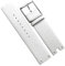 dayeer Strapazierfähiges Damen-Uhrenarmband aus weichem Leder für Calvin Klein CK K94231 (Color : White, Size : 22mm)