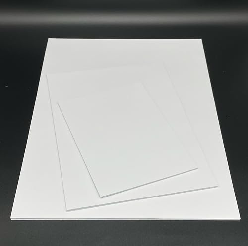Zeichenkarton in A3 A4 A5 weißer Karton blanko 50 Stück, hohe Qualität, vom Hersteller direkt (DIN A4 (29,7x21cm))