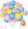 28pcs Einschulung Luftballons Bunt Schulstart Deko, 2025 Schuleinführung Schulstart Party Dekoration mit Konfetti Luftballons, Schulkind Farbmix Latex Bunt Ballons für Schulanfang Jungen Mädchen