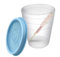 SOUNDACTURE Oboe & Fagott Reed Soaker Cup with Blue Lid - Durable Instrument Accessory, Leak-Free Design, Fits in Case, Ideal for Music Students, Great for Travel and Daily Use