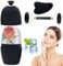 DKDDSSS Gua Sha Stein Aus Jade, Ice Roller Set für Face Massager, Eisroller für Gesicht, Augen, Hals - Gesichtsmassage für Augenschwellungen und Hautstraffung