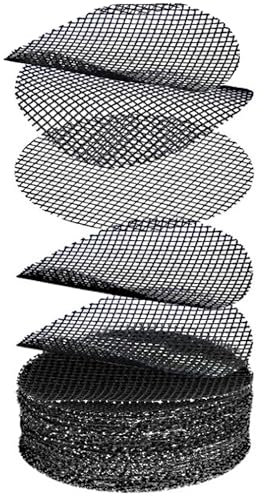 UTXN 50-Piece Flower Pot Mesh Pad - 4x4 Inch Drainage Mesh for Bonsai & Potted Plants - Indoor/Outdoor