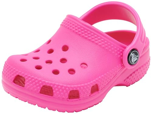 Crocs Unisex Kinder Crocs Littles Clog Clog, Pink Crush, 17/19 EU