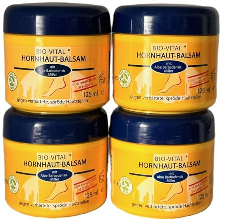Hornhautbalsam mit Harnstoff und Aloe Vera 4x 125ml