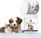 Petclear Dog Ear Wipes 200 Pcs, Non-Irritating, Gently Removes Wax, Debris & Stop Smelly, Itchy, Head Shaking, Disposable Pet Cleaning Wipes