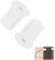 2 Pcs Cable Wall Grommet, Grommet Kit, High Quality Cable Entry Cover for 1 Inch Wall Hole Grommet Kit Made Available for Cable Adapter Feed-Through Desk Table Furniture Wire Hole