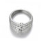 VALICLUD 1pezzi Anello Musicale Argento Con Diamanti Anello Note Creative E Fashionable Design Unico Per Amanti Della Musica