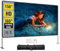 Pantalla De Proyección, 80 90 100 135 150 Pantalla De Proyector De 180 Pulgadas con Soporte 16:9 4k HD Gran Angular con Bolsa De Almacenamiento Cine En Casa Portátil para Exteriores, B, 90 Inch