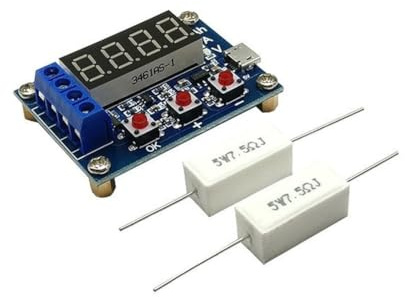 EaseSunny ZB2L3 for battery Capacity Tester Discharge Load for Lithium for ION AA AAA 1.2V to 12V, Accurate Measurement with Automatic Termination