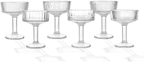BRANDANI Coppa Chic da Cocktail Set 6 Pezzi Vetro 50ml