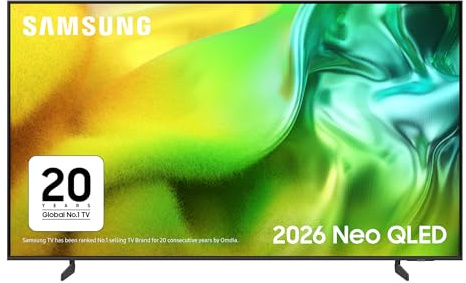 Samsung Smart TV QN1EH 85-Inch, Neo QLED 4K, Glare-Free, NQ HDR, Motion Xcelerator, Object Tracking Sound Lite with Gaming Hub and Vision AI Companion, & Alexa Built-in [2026]