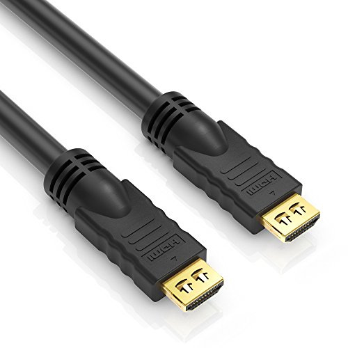 PureLink PI1000-010 High Speed HDMI Verbindungskabel (4K UltraHD (2160p), Ethernet), HDMI-A Stecker auf HDMI-A Stecker, zertifiziert, 1,00m, schwarz kabel