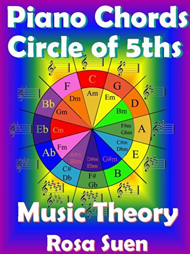 Piano Chords - Circle of 5ths Fully Explained and Application to the Piano: Music Theory (Music Piano Lessons Book 1) (English Edition)