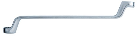 KS Tools 5170853 CLASSIC Doppel-Ringschlüssel, gekröpft, 21 mm x 24 mm