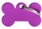 My Family Placa de Identificación Personalizado para Perro Made in Italy, Hueso pequeño, Placa de identificación de Perro Grabada Gratis, Metal esmaltado a Mano, Colección Basic, 30x19 mm