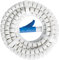 Brennenstuhl 1081590601 Kit Copri Cavo, Bianco, 3 m