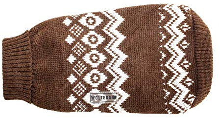 Wolters | Norweger Pulli braun/weiß | 50 cm
