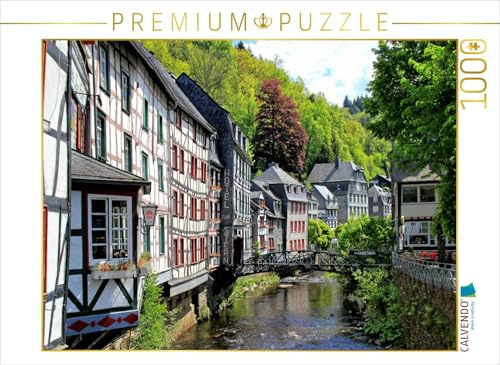 CALVENDO Puzzle Monschau | 1000 Teile Lege-Größe 64 x 48 cm Foto-Puzzle für glückliche Stunden