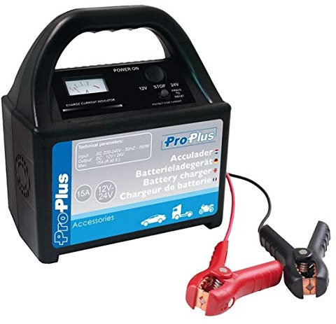 ProPlus Batterieladegerät 12V/24V 15Amp.