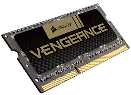 Corsair Vengeance SODIMM 4GB (1x4GB) DDR3 1600MHz CL9 Memory for Laptop/Notebooks (Intel 2nd and 3rd Generation Intel Core i5 and i7 Processor Platforms Only) Black
