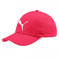 Puma ESS Casquette pour enfant, Rouge - Rose Red/Big Cat, Taille Unique