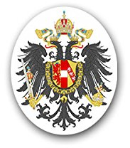 Aufkleber/Sticker Kaisertum Österreich Wien Deutsch Kaisertum Wappen 6x7cm A3173