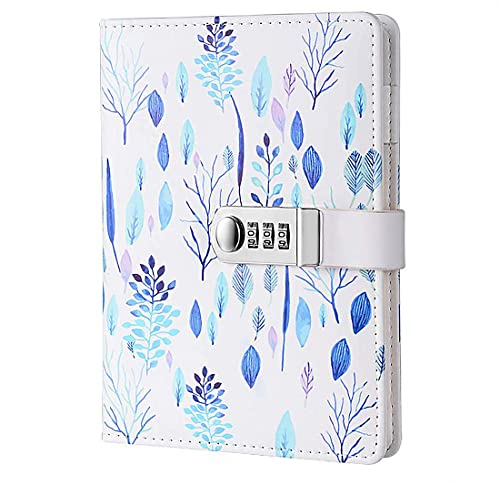 NectaRoy Quaderno Scrittura, pelle PU Fashion Daily taccuino con Taccuino a combinazione, Carte di credito, Portapenne, Taglia 215x150mm